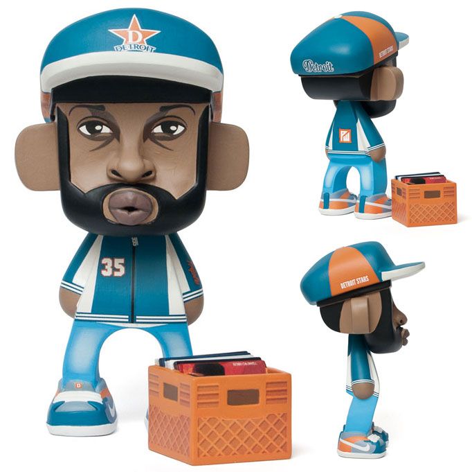 Custom vinyl/resin "JDilla" MAD*L from Patrick Wong!!! SpankyStokes